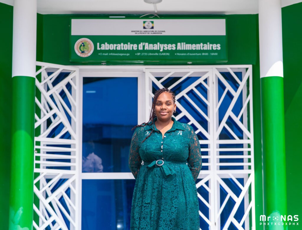 Maryse Colette Adiaheno, ingénieure en science des aliments et conseillère de la Directrice générale de l’Agence gabonaise de sécurité alimentaire