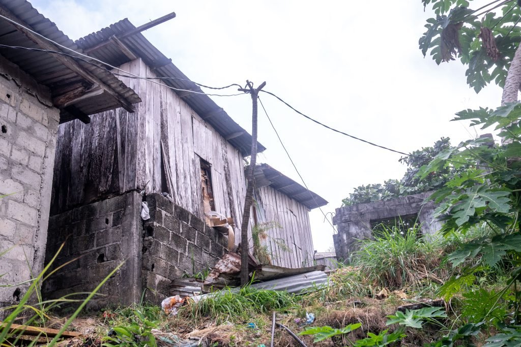 Maisons des matitis au Gabon