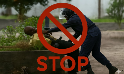 NON AU DÉRAPAGE DES FORCES DE SÉCURITÉ