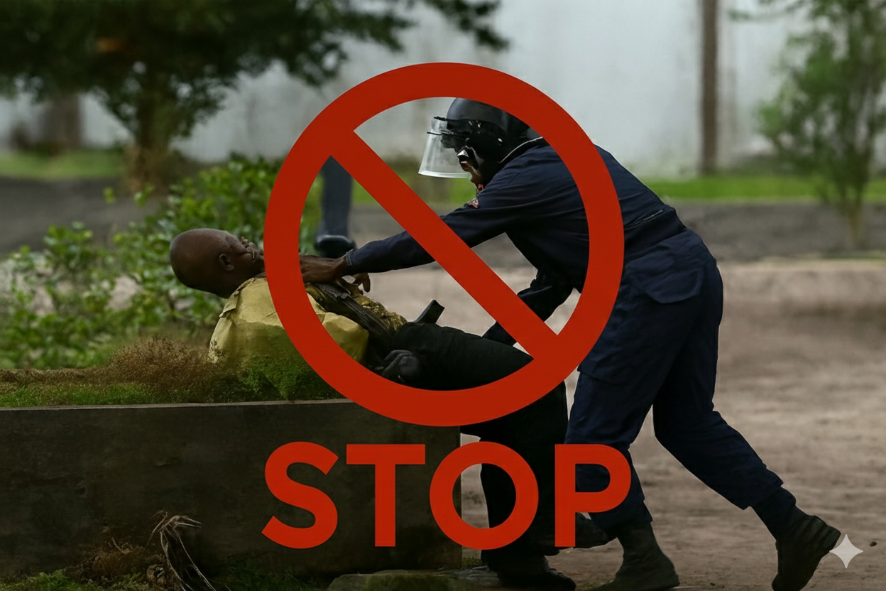 NON AU DÉRAPAGE DES FORCES DE SÉCURITÉ